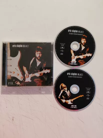 Eric Clapton –  Blues  -   Avrupa Basım 2xCD Albüm