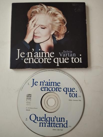 Sylvie Vartan – Je N’Aime Encore Que Toi - 1996  Fransa Basım CD - Single-2.El