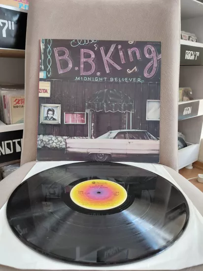 B.B. King  –  Midnight Believer  - 1978  Japonya  Basım Albüm LP Plak