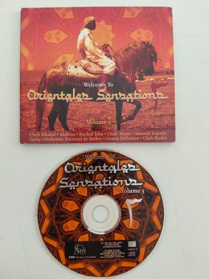 Welcome To Orientales Sensations 3 ( Rachid Taha,Khaled...) - 1998 Fransa Basım - CD Albüm