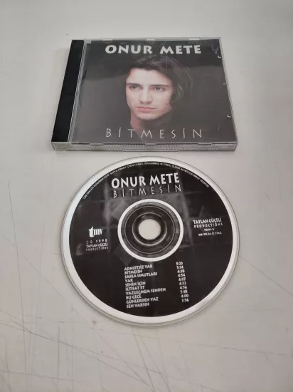 Onur Mete  – Bitmesin - 1998  Türkiye  Basım -  CD  Albüm