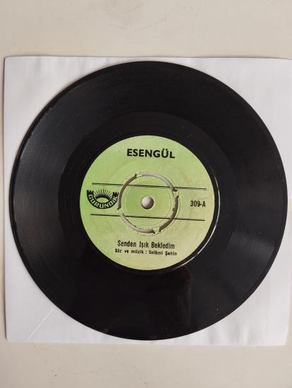 Esengül – Senden Işık Bekledim / Sevip Koklayacağım  - 1972 Türkiye Basım  45 lik Plak