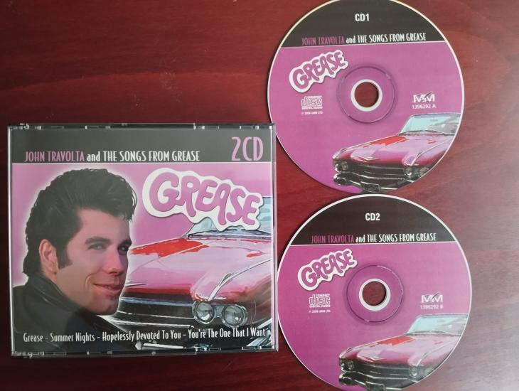 Grease & John Travolta  - İrlanda  Basım  2. El 2xCD Albüm