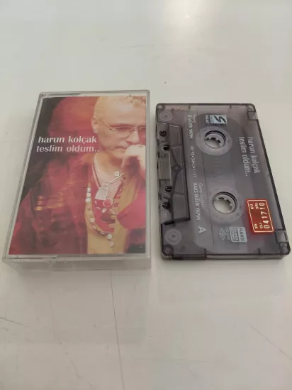 Harun Kolçak – Teslim Oldum - 1998 Türkiye Basım Kaset Albüm