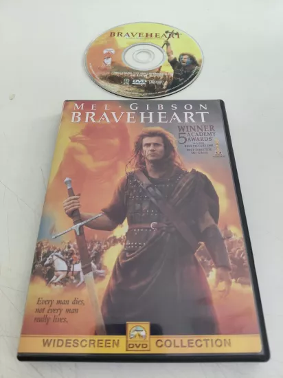 BRAVEHEART  - Mel Gibson  -DVD Film /1. Bölge-Türkçe altyazı yoktur