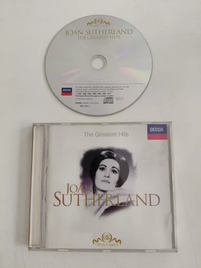 Joan Sutherland – The Greatest Hits  -  1998 İngiltere Basım - CD Albüm