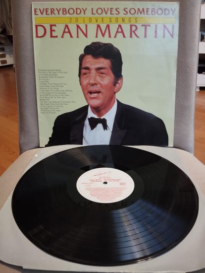 Dean Martin – Everybody Loves Somebody (20 Love Songs) - Almanya Basım 33 lük Plak - Lp Albüm