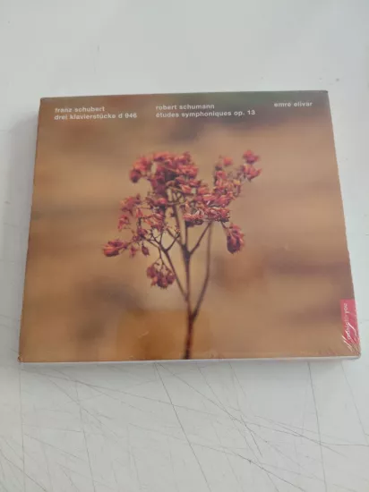 Fransz Schubert / Robert Schumann - Emre Elivar -  2009 Avrupa Basım  CD Albüm/Açılmamış Ambalajlı