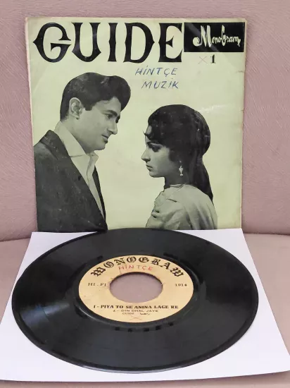 S. D. Burman  – Guide (Hintçe)  - İran Dönem Basım  45’lik Plak