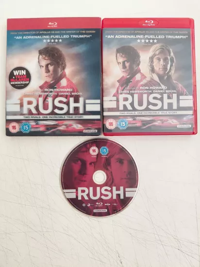 RUSH  - Chris Hemsworth /Daniel brühl  -  Blu-ray Film(Türkçe altyazı yoktur)