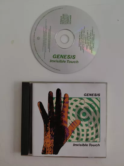 Genesis –  Invisible Touch -  1986  İngiltere Basım - CD Albüm