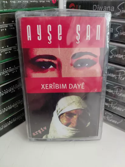 AYŞE ŞAN  ‎–  XERBIM DAYE -  Türkiye  Basım Kaset Albüm /Açılmamış Ambalajlı (Kürtçe)