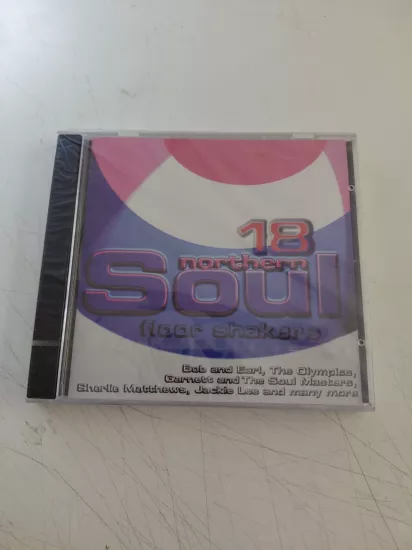 18 Northern Soul Floor Shakers - 1998 İngltere Basım CD Albüm/Açılmamış Ambalajlı