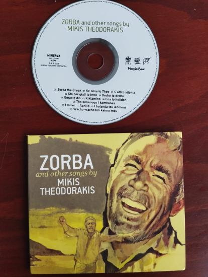Mikis Theodorakis – Zorba  - Yunanistan Basım CD  Albüm