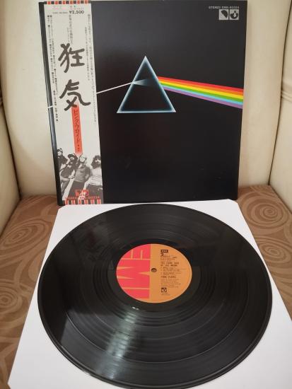 PINK FLOYD - Dark Side of The Moon -  1974 Japonya Basım  33 lük Plak - Obi’li