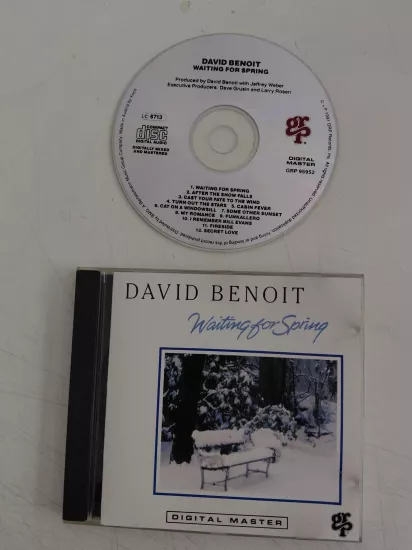 David Benoit – Waiting For Spring - 1989  Avrupa Basım CD Albüm
