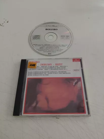 Maurice Ravel, Claude Debussy, Georges Bizet – Bolero - 1988 Almanya Basım CD Albüm