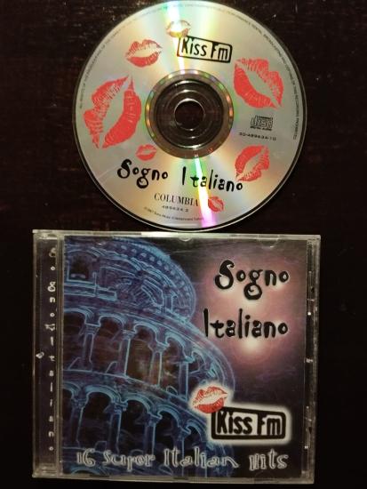Sogno Italiano / 16Super Italian Hits - 1997 Türkiye Basım 2. El CD Albüm