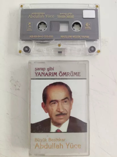 Abdullah Yüce  –  Şarap Gibi -  1989 Türkiye Basım Kaset