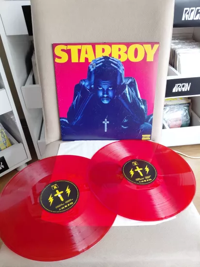 The Weeknd –  Starboy - 2017  Avrupa Basım Albüm 2xLP Plak /Hip Hop