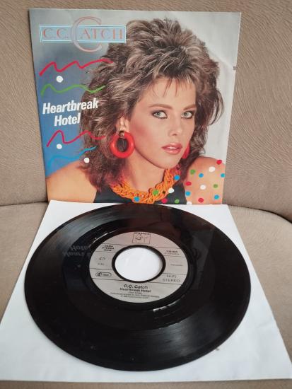 C.C. Catch – Heartbreak Hotel -  1986 Almanya Basım 45 lik Plak