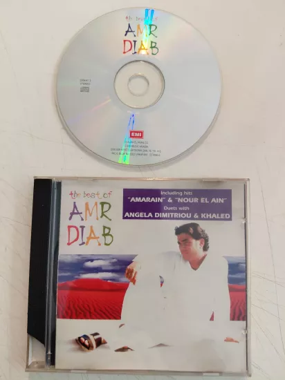 Amr Diab – The Best Of Amr Diab - 2000  Avrupa Basım CD Albüm
