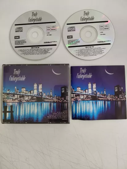 Truly Unforgettable ( Bobby Vee ,Andy Williams...) - 1990 İngiltere Basım - 2xCD Albüm