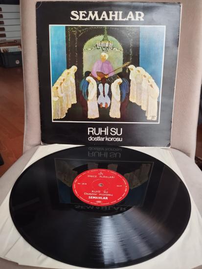 Ruhi Su & Dostlar Korosu ‎– Semahlar  - 1977 Türkiye Basım 33 lük Plak - LP Albüm
