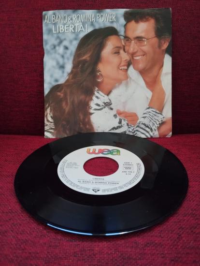 Al Bano & Romina Power – Libertà! - 1987  Avrupa Basım 45 lik Plak