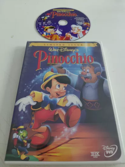 PINOCCHIO  - DVD Animasyon /1. Bölge-Türkçe altyazı yoktur