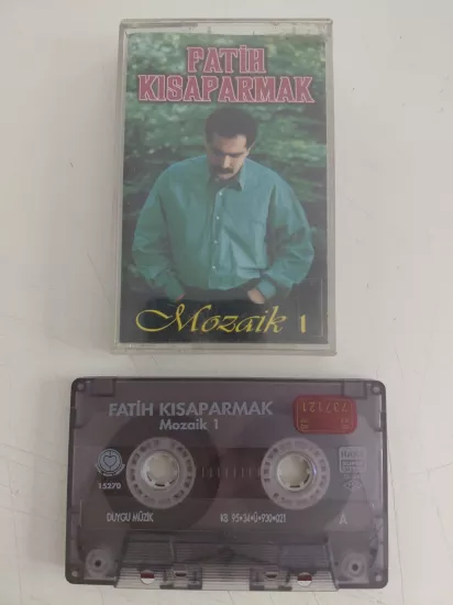 Fatih Kısaparmak – Mozaik 1  - 1995 Türkiye Basım  Kaset Albüm