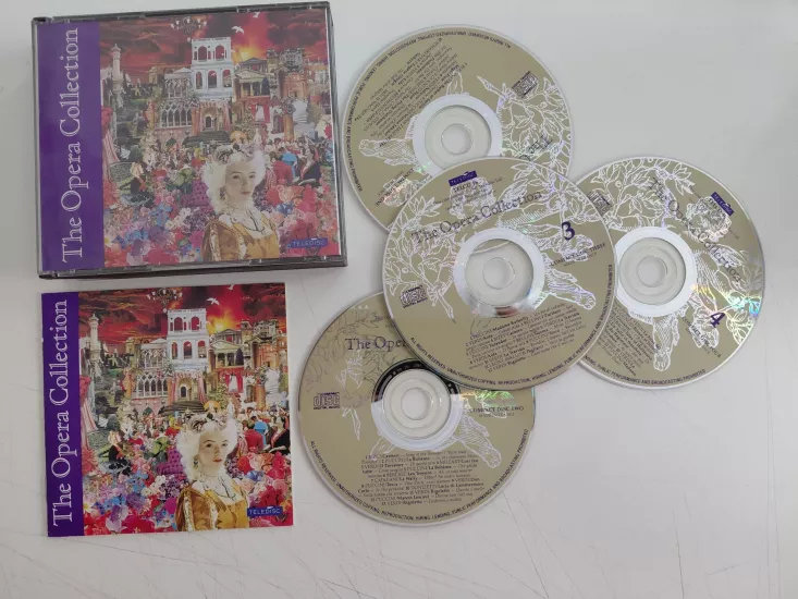 The Opera Collection  – 1991 İngiltere Basım - 4xCD Albüm