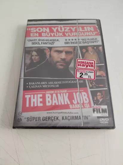 THE BANK JOB / Banka İşi - Jason Statham-  DVD Film/Açılmamış Ambalajlı