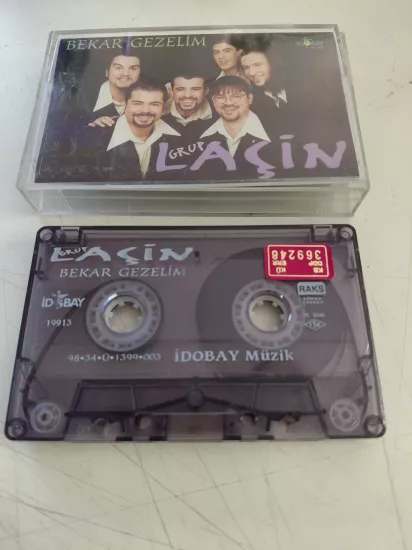 Grup Laçin – Bekar Gezelim  - 1998  Türkiye Basım  Kaset Albüm