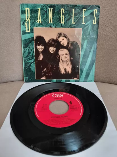 Bangles  –  Eternal Flame - 1989  Hollanda Basım 45’lik  Plak