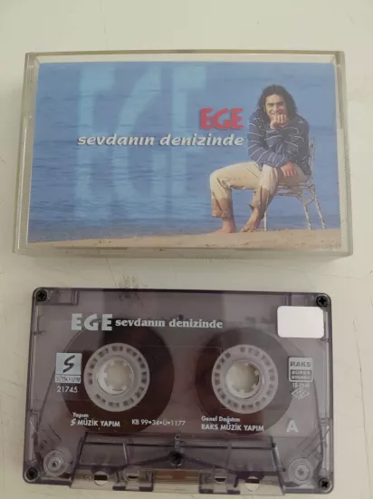 Ege  – Sevdanın Denizinde -  1999 Türkiye Basım  Kaset Albüm