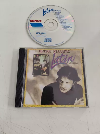 George Dalaras - Al Di Meola – Latin  - 1987 Yunanistan Basım CD Albüm