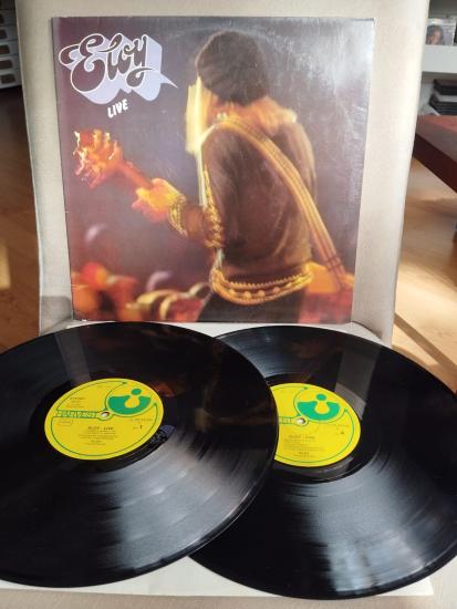 Eloy – Live - 1978 Almanya  Basım 33 Lük 2xLP (Double) Albüm Plak