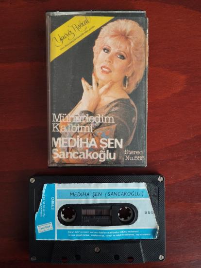 Mediha Şen  – Mühürledim Kalbimi - Türkiye Basım 2. El Kaset Albüm (Kağıt Baskı)