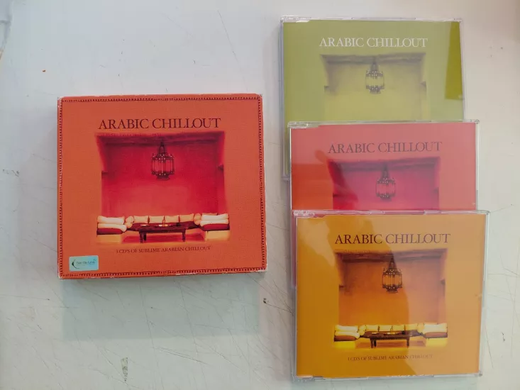 Arabic Chillout  - 2005 İngiltere Basım 3xCD Albüm