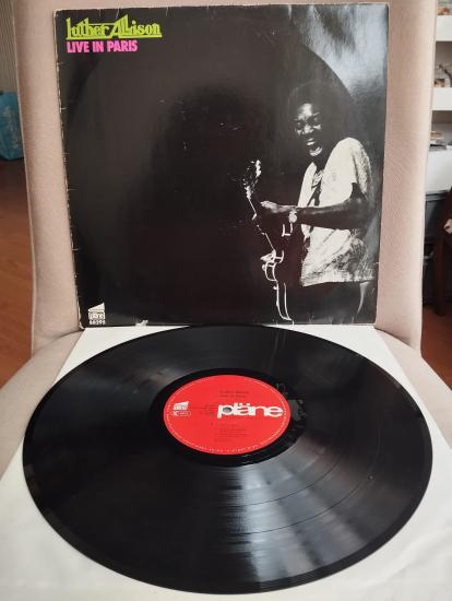 Luther Allison –  Live In Paris  - 1982 Almanya Basım LP Plak Albüm