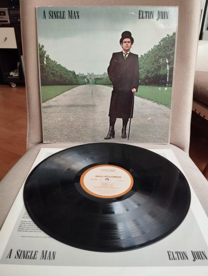 Elton John – A Single Man - 1978  Amerika  Basım LP Plak Albüm