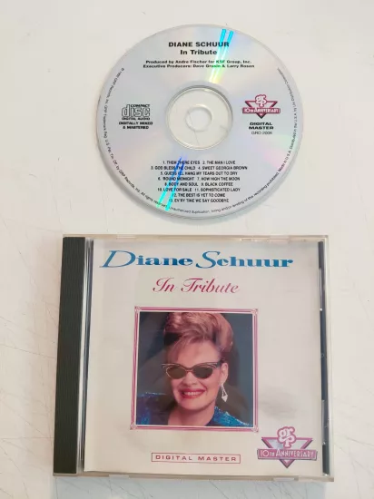 Diane Schuur – In Tribute - 1992 Amerika Basım CD Albüm