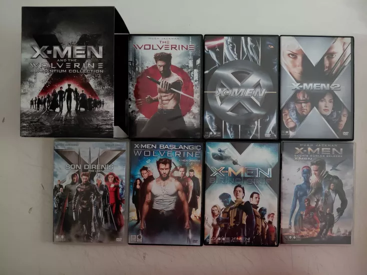 X-Men and The Wolverine -  Adamantium Collection - 7xDVD Box Set