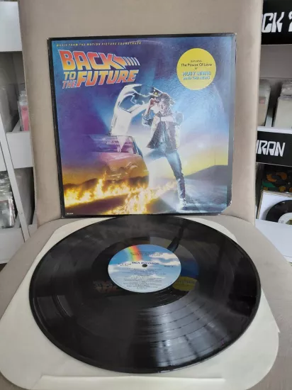 BACK TO THE FUTURE  - (Soundtrack) - 1985 USA  Basım  LP Albüm - 33 lük Plak