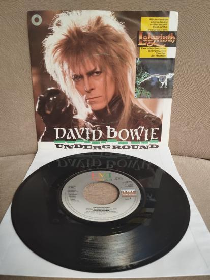 David Bowie – Underground  - 1986  Fransa Basım 45 lik Plak