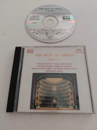 The Best Of Opera Vol. 1  – 1995  Avrupa Basım - CD Albüm