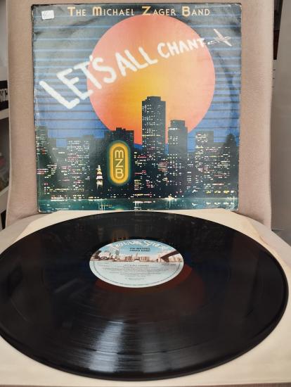 The Michael Zager Band  – Let’s All Chant  - 1978 İngiltere Basım 33 Lük LP Albüm Plak