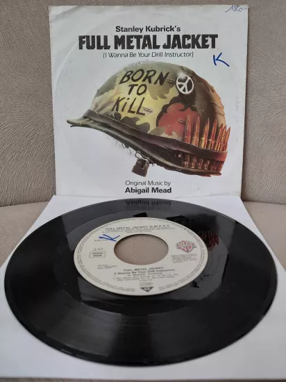 Abigail Mead –  Full Metal Jacket (Soundtrack) -  1987  Almanya Basım 45 lik Plak