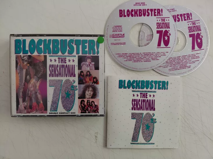Blockbuster! The Sensational 70’s - 1992 Avrupa Basım 2xCD Albüm